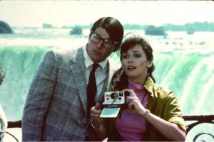 still of christopher reeve and margot kidder in superman ii large picture