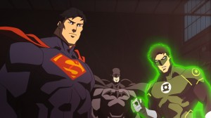 Justice League War Superman+Batman+Green Lantern